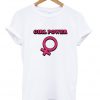 girl power logo tshirt