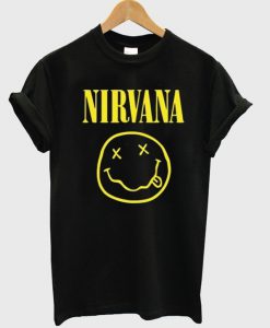 nirvana smile grunge Womens T-shirt Men T-Shirt