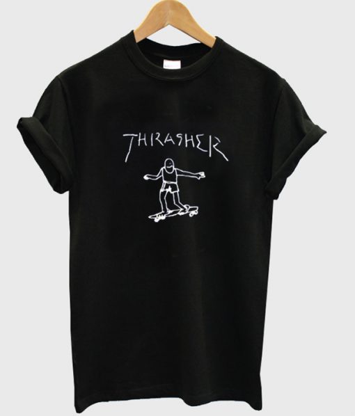 thrasher logos Womens T-shirt Men T-Shirt