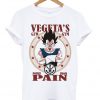 vegeta gym power from pain T Shirt