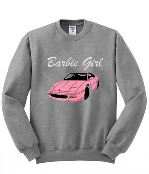 Barbie Girl Car Sweatshirt