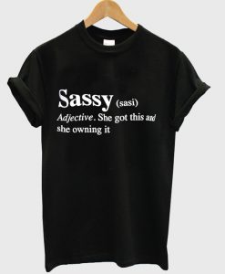Sassy Slogan T-shirt