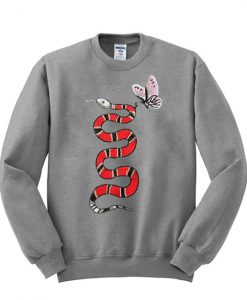 Snake Butterfly sweatshirt