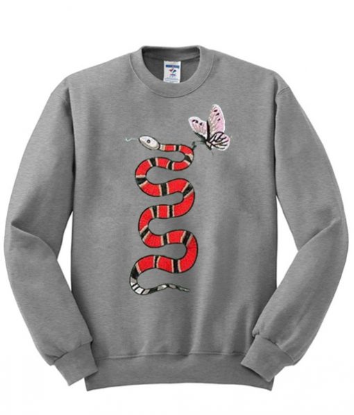 Snake Butterfly sweatshirt