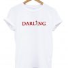 darling flower t shirt