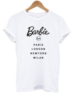 Barbie paris london newyork milan T-shirt.jpg