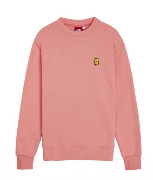 Bart Simpson Head sweatshirt