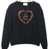 Belle Black sweatshirt