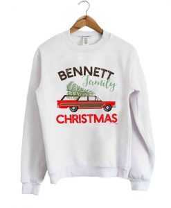 Bennett family christmas sweatshirt