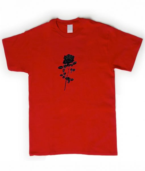 Black rose T-Shirt