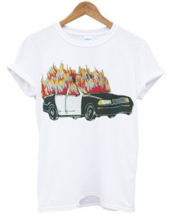 Burning Police Car t shirt.jpg