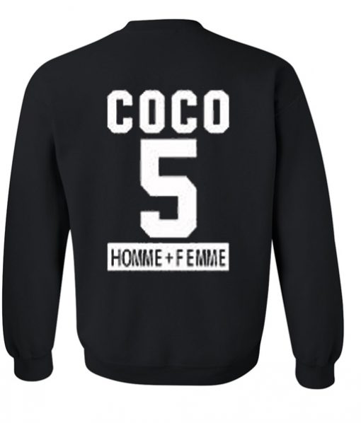 Coco 5 Homme Femme Sweatshirt