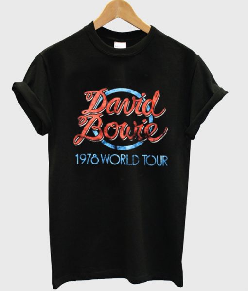 David Bowie 1978 World Tour T-Shirt