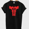 Deadpool Gun T-shirt