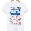 Dunder Mifflin Inc signed T Shirt