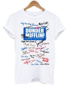 Dunder Mifflin Inc signed T Shirt