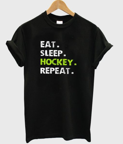 Eat Sleep Hockey Repeat T-shirt