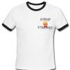 Exercise Extra Fries ringer t-shirt