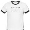 Feminism Noun Definition t shirt