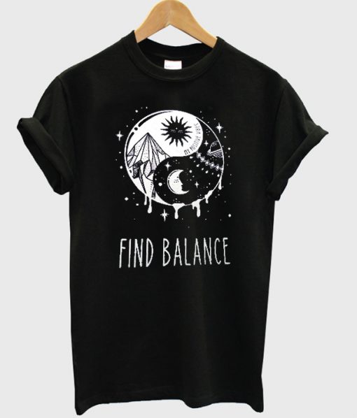 Find balance t-shirt