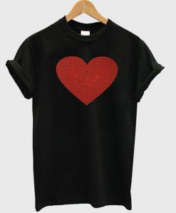 Heart bling t-shirt