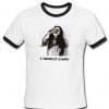 I Donut Care ringer t shirt