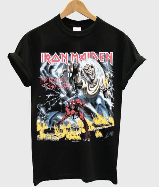 Iron Maiden The Number Of The Beast shirt