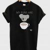 Koala Tea Puns T-shirt