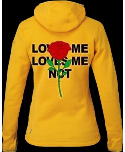 Loves Me Loves Me Not hoodie Back