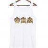 Monkey Emoji Tank top