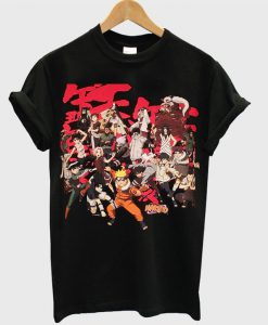 Naruto Anime Characters T-Shirt