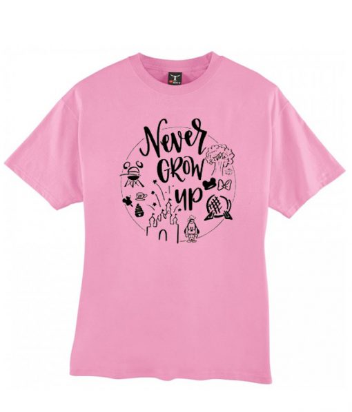 Never Grow Up T-shirt (2)