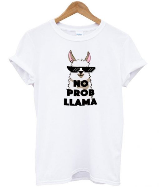 No probllama t-shirt