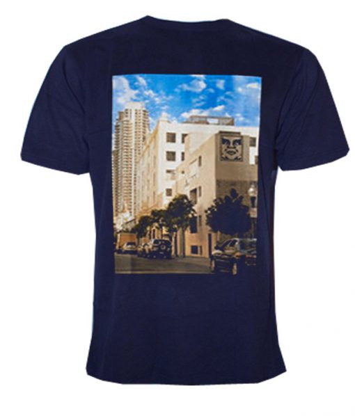 Obey San Diego Photo T-Shirt Back