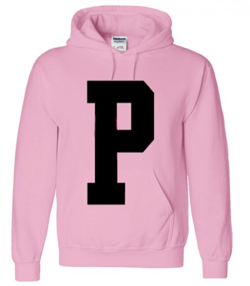 P letter hoodie