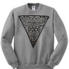 Pattern Triangle Sweatshirt