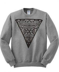 Pattern Triangle Sweatshirt