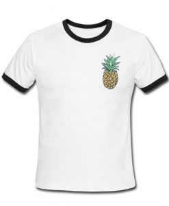 Pineapple Ringer Tshirt