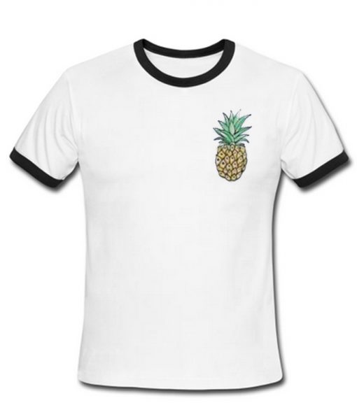 Pineapple Ringer Tshirt