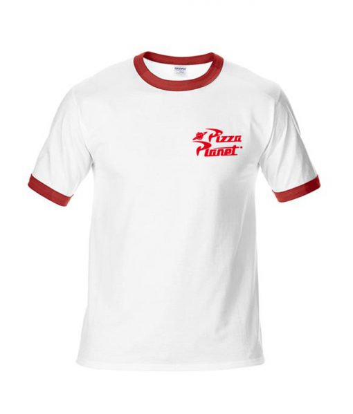 Pizza Planet Ringer T-Shirt