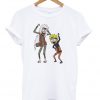 Rick and Morty Naruto T-Shirt