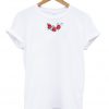 Rose Flower on Neck T shirt