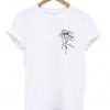 Rose sketch T-shirt