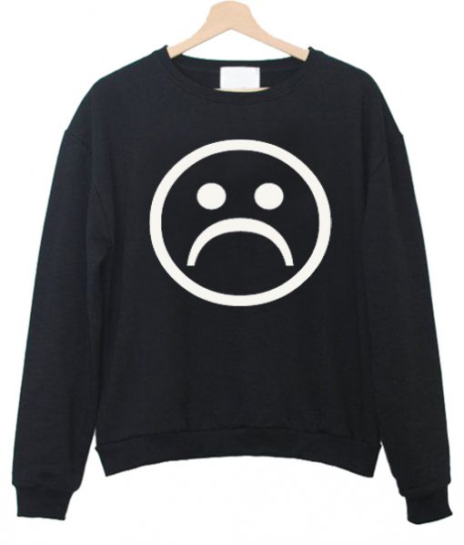 Sad Emoticon Sweatshirt