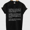 The Materials Of My Body T Shirt