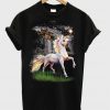 The Mountain Unicorn Rainbow t-shirt