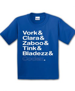 Vork Clara Zaboo Tink Bladezz Codex T Shirt