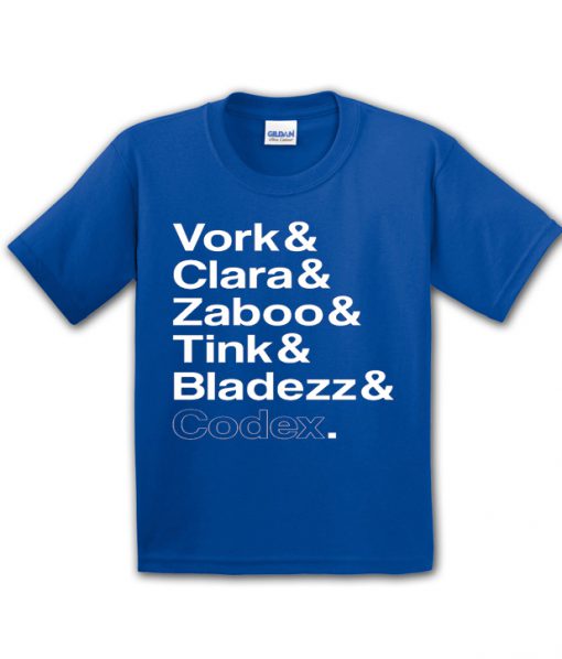 Vork Clara Zaboo Tink Bladezz Codex T Shirt
