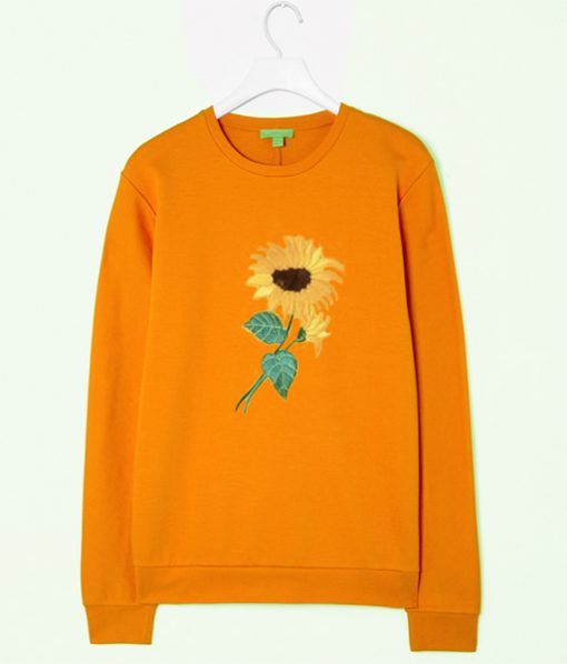 Yellow Flower Sweatshirt