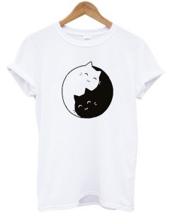 Yin Yang Cats Kittens T-SHIRT